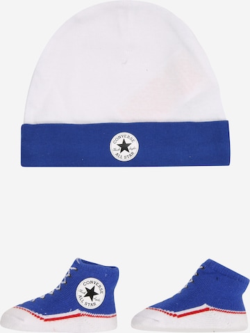 Bonnet CONVERSE en bleu : devant