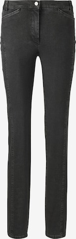Goldner Jeans 'Anna' in Black: front