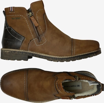 TOM TAILOR Stiefel 43 in Braun: Vorderseite