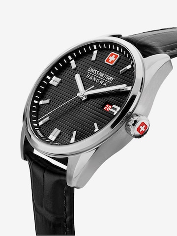 SWISS MILITARY HANOWA Analog Watch 'Roadrunner' in Black