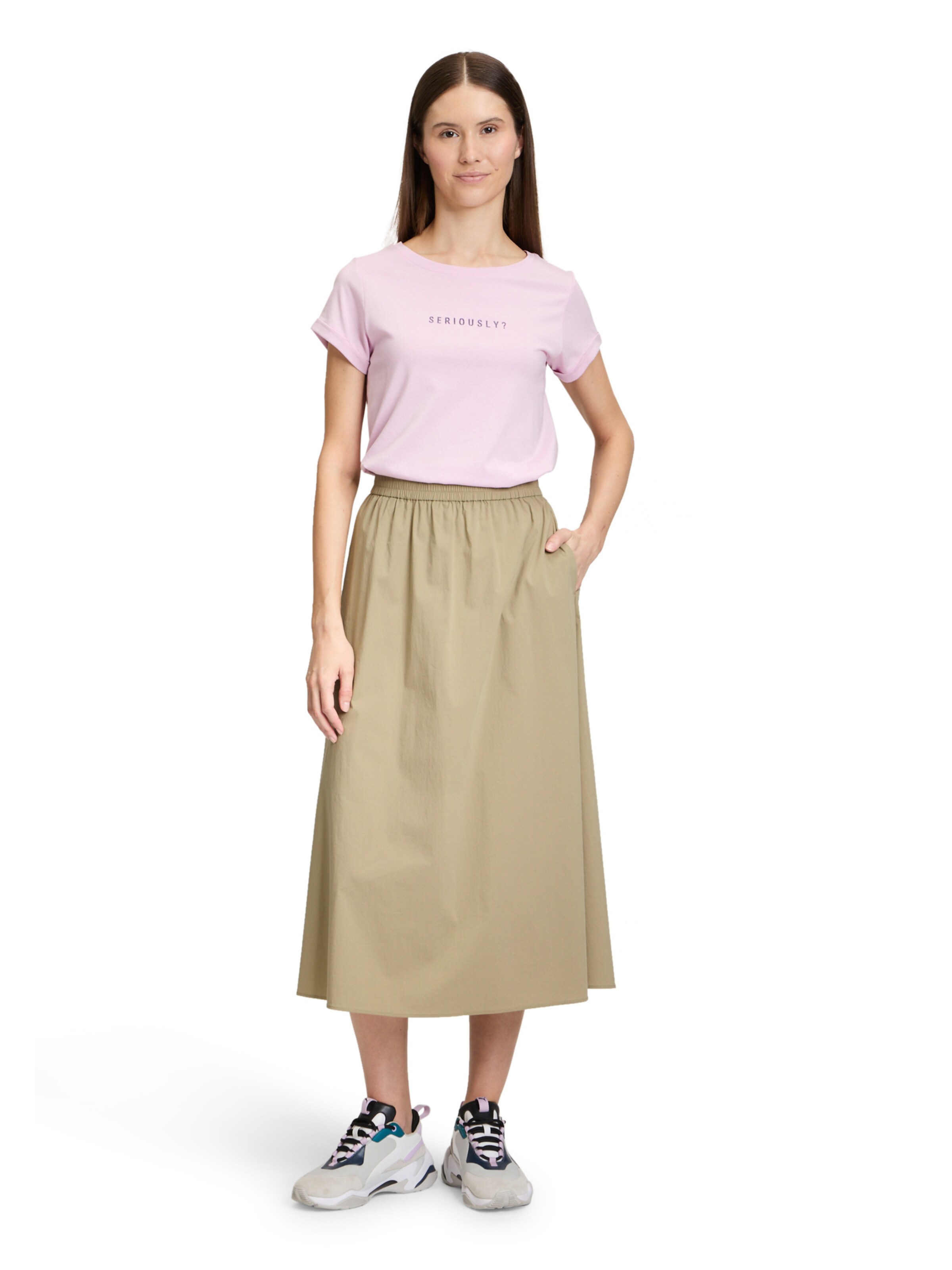 Gonna di Cartoon in marrone