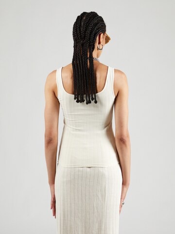 PIECES Top 'PCAGGIE' in Beige