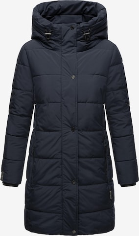 Manteau d’hiver 'Karumikoo XVI' MARIKOO en bleu : devant