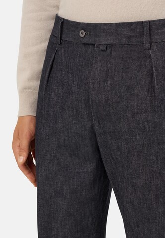 Regular Pantalon à pince Boggi Milano en bleu