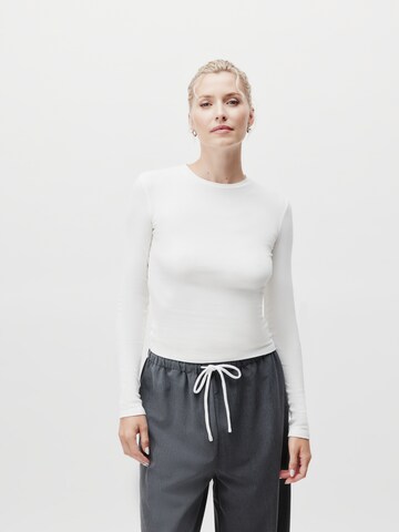 LeGer by Lena Gercke Shirt 'Cinzia' in Weiß: Vorderseite