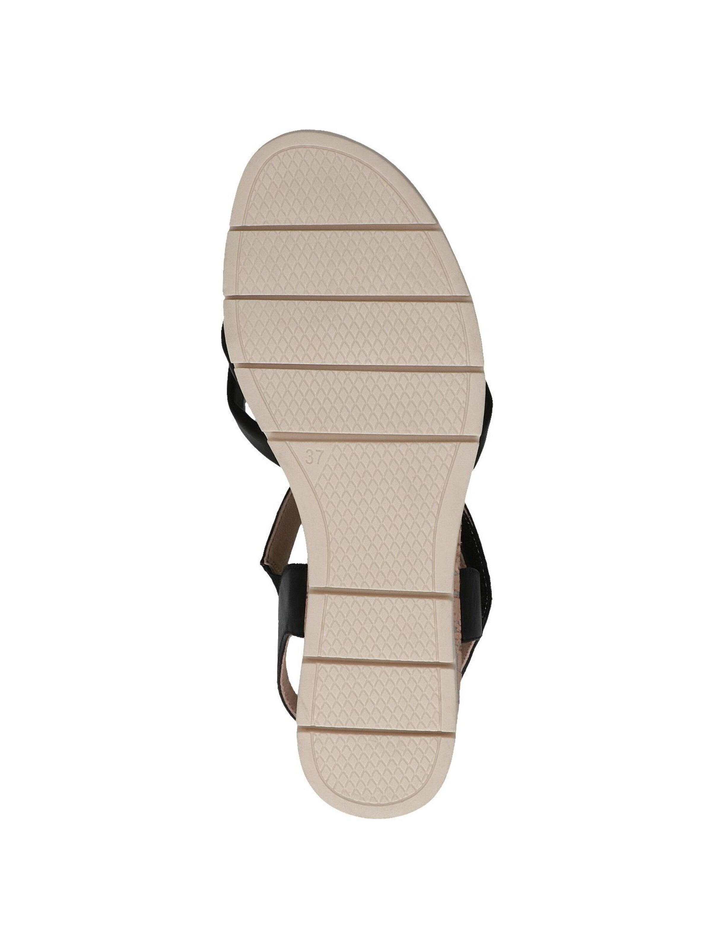 Sandales à lanières CAPRICE en noir