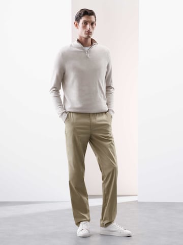 Marks & Spencer Regular Chino in Beige: voorkant