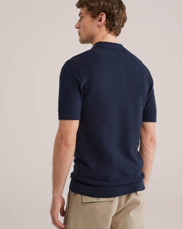 WE Fashion Тениска в синьо