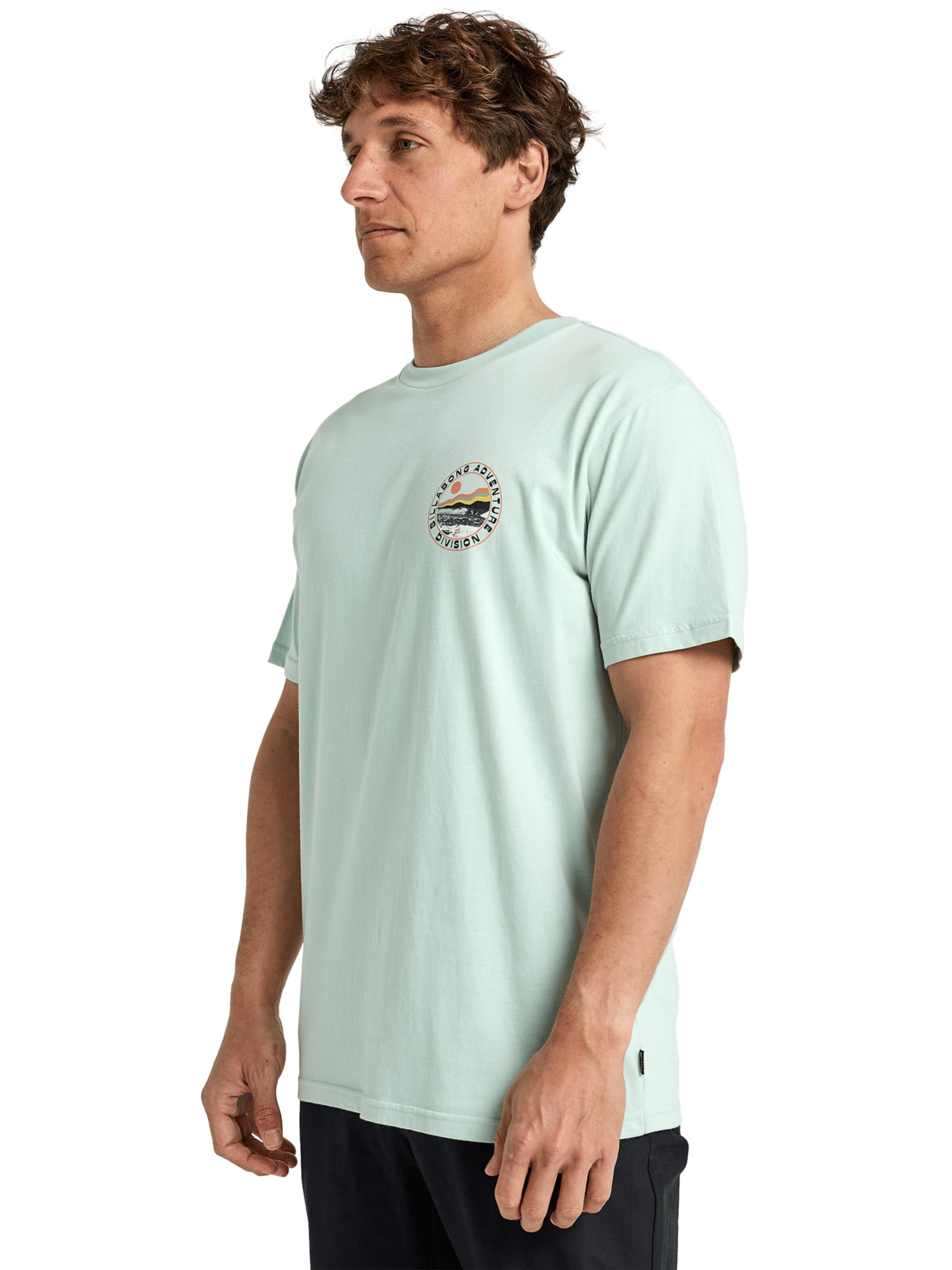 T-Shirt 'Rockies' BILLABONG en vert