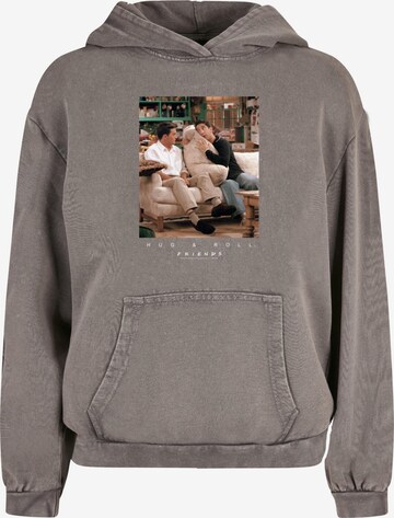 ABSOLUTE CULT Sweatshirt 'Friends - Hug And Roll' in Grey: front