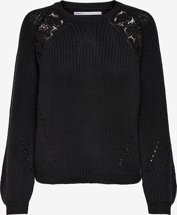 ONLY Sweater 'Maga' in Black: front