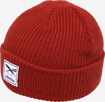 Iriedaily Beanie 'Kreuzkoelln' in Red: front