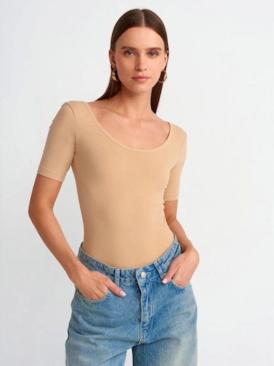 Dilvin Jumpsuit 'Overalls'‌‌‌‌‌‌ in S in beige, Produktansicht