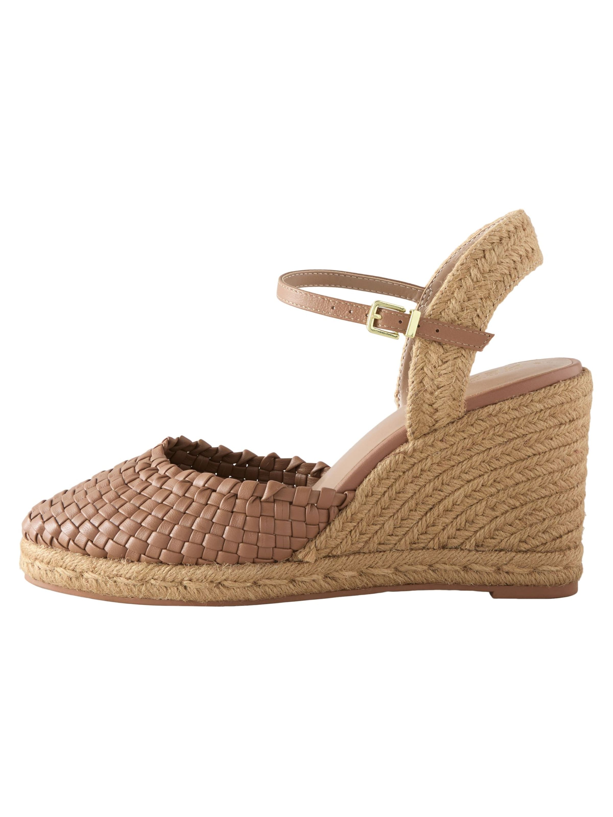 Décolleté sling 'Forever Comfort®' di Next in marrone: frontale