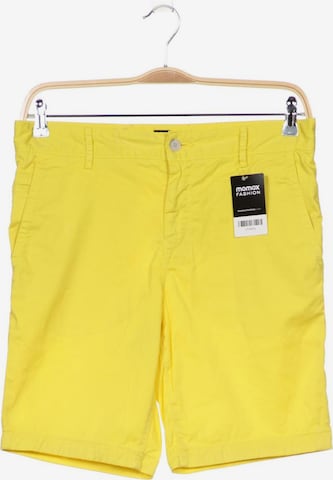 BOSS Orange Shorts in 32 in Yellow: front