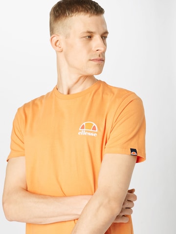 ELLESSE - Camisa 'Canaletto' em laranja
