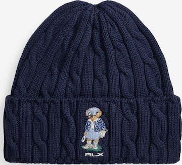 Polo Ralph Lauren Beanie in Blue: front