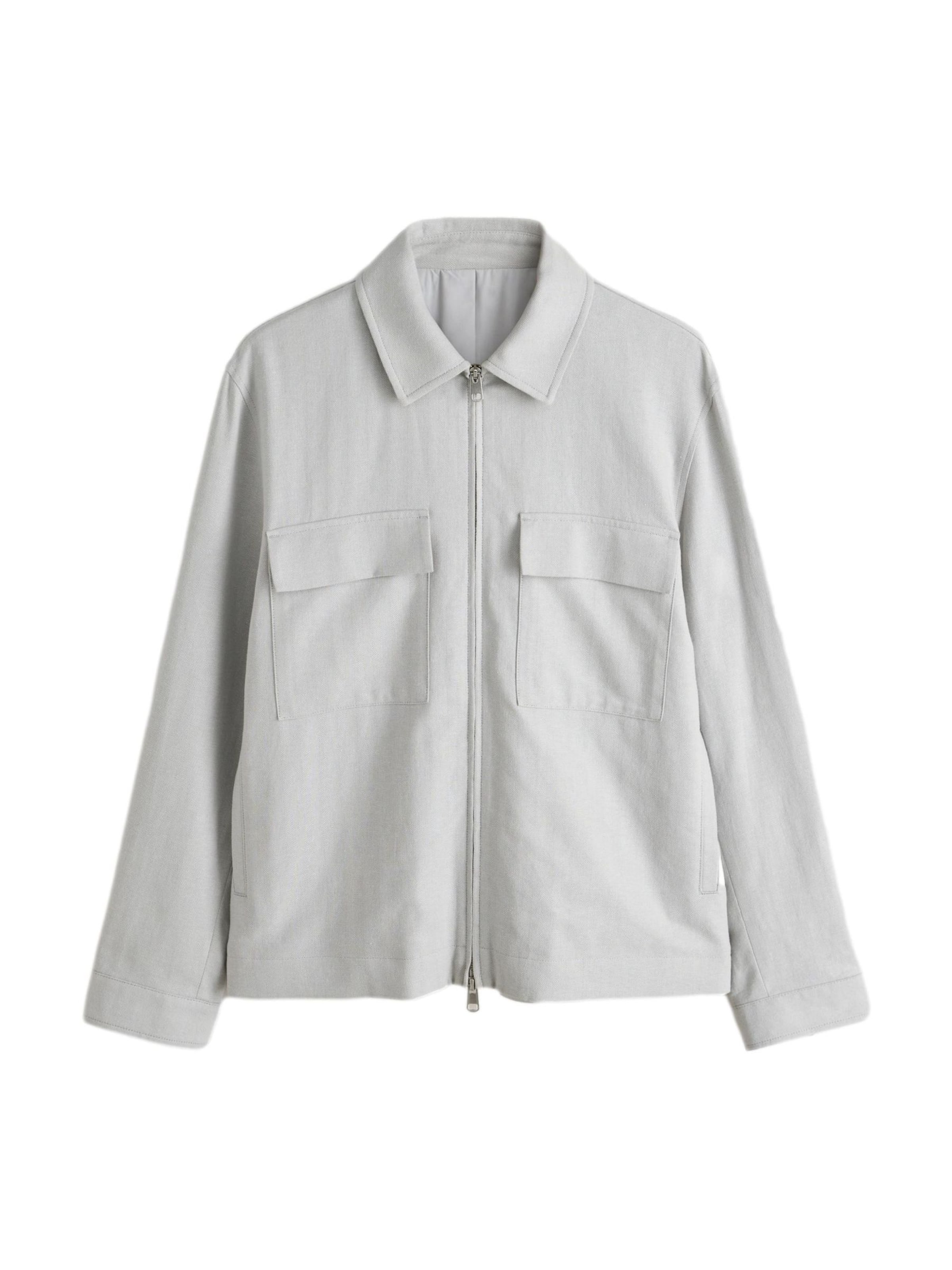 Next Tussenjas 'N. Premium' in Grijs: voorkant