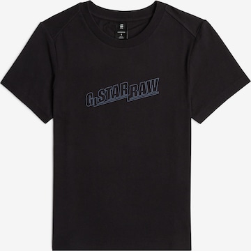 G-STAR T-Shirt in Schwarz: Vorderseite