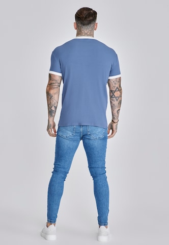 T-Shirt SikSilk en bleu