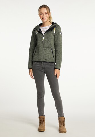 Veste en polaire Schmuddelwedda en vert