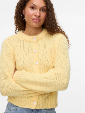 VERO MODA Strickjacke 'VMWilo' in Gelb