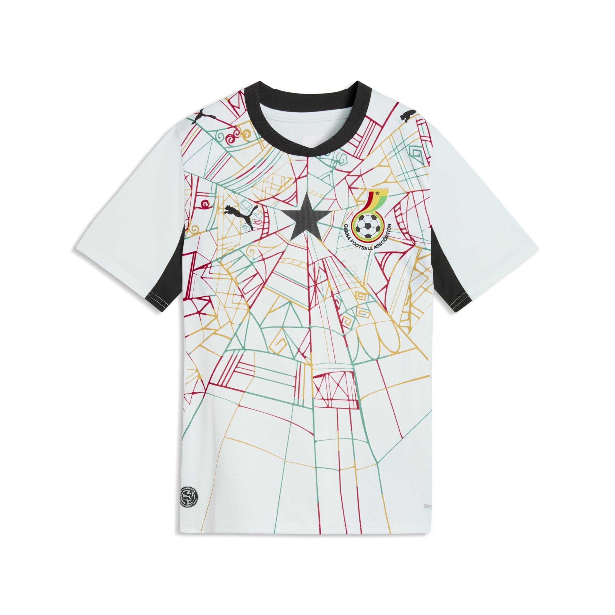 PUMA Functioneel shirt 'Ghana 2026' in Wit: voorkant