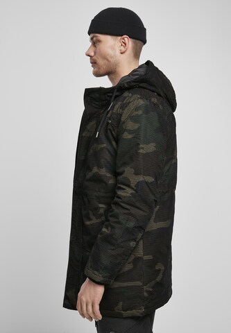 Parka d’hiver Brandit en vert