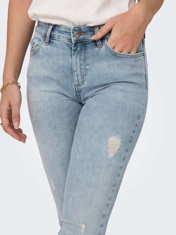 ONLY Skinny Jeans 'Blush' in Blauw