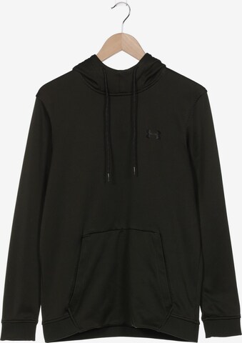 UNDER ARMOUR Sweatshirt & Zip-Up Hoodie in M in Green: front