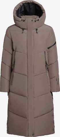 khujo Mantel ' SONJE6 ' in Grau: Vorderseite