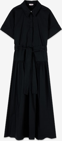Robe oltre en noir : devant