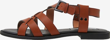 Pepe Jeans Sandals 'HAYES ROME' in Brown: front