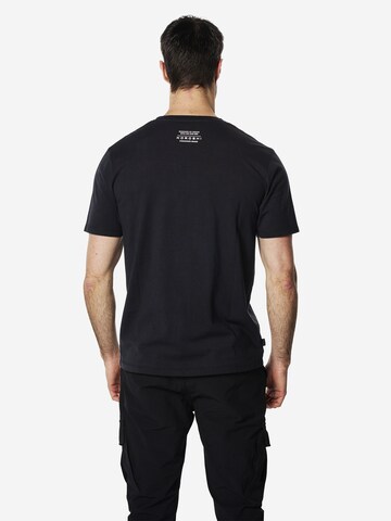 KOROSHI T-shirt i blå