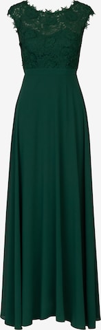 Robe de soirée Kraimod en vert : devant