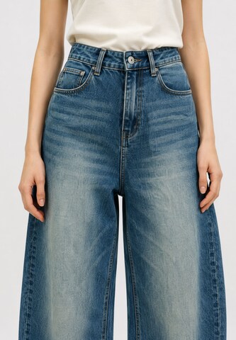 Baggy Jean Elara en bleu