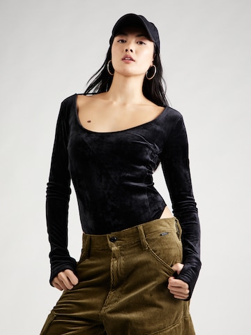 Body a maglietta di G-Star RAW in nero: frontale