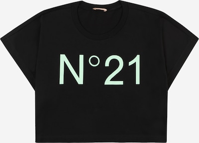N°21 T-Shirt in mint / schwarz, Produktansicht