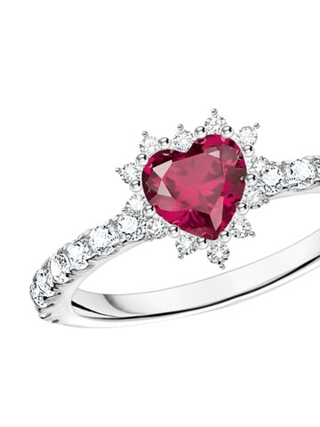 Bague Thomas Sabo en rouge