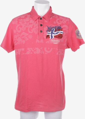 NAPAPIJRI Poloshirt in L in Pink: front