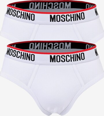 Moschino Underwear Slip in Wit: voorkant