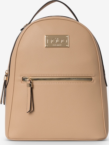 Sac à dos 'PANTHEON' NOBO en beige : devant