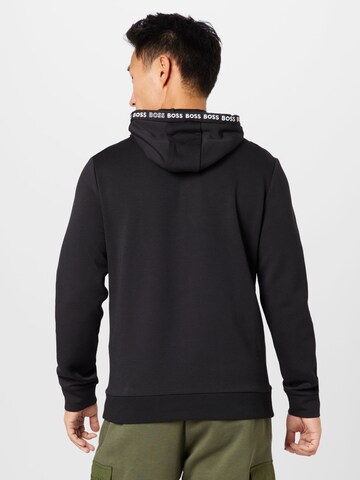 BOSS Green Sweatshirt 'Soodeos' in Schwarz