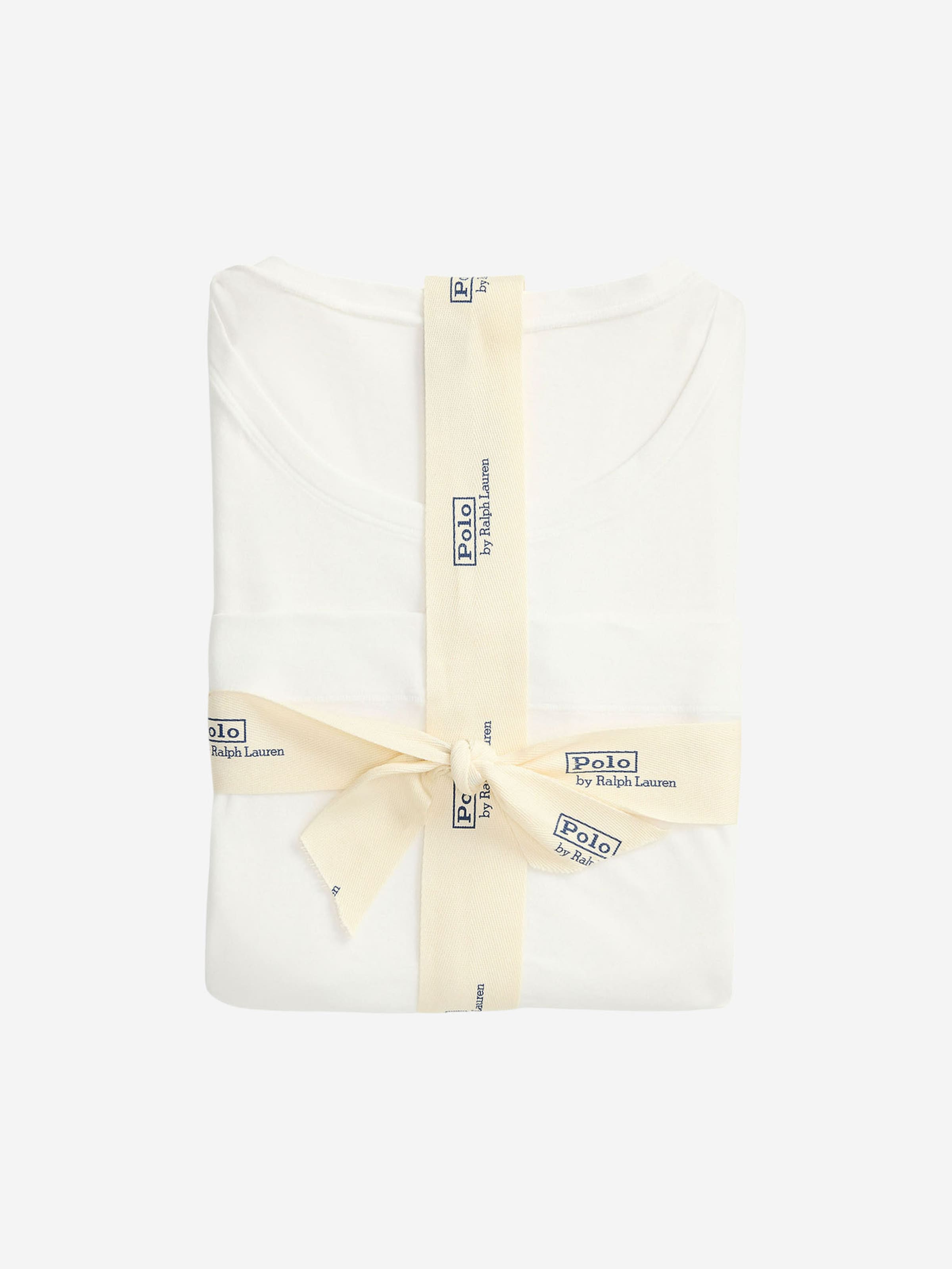 Polo Ralph Lauren Pajama ' Club Cotton ' in White