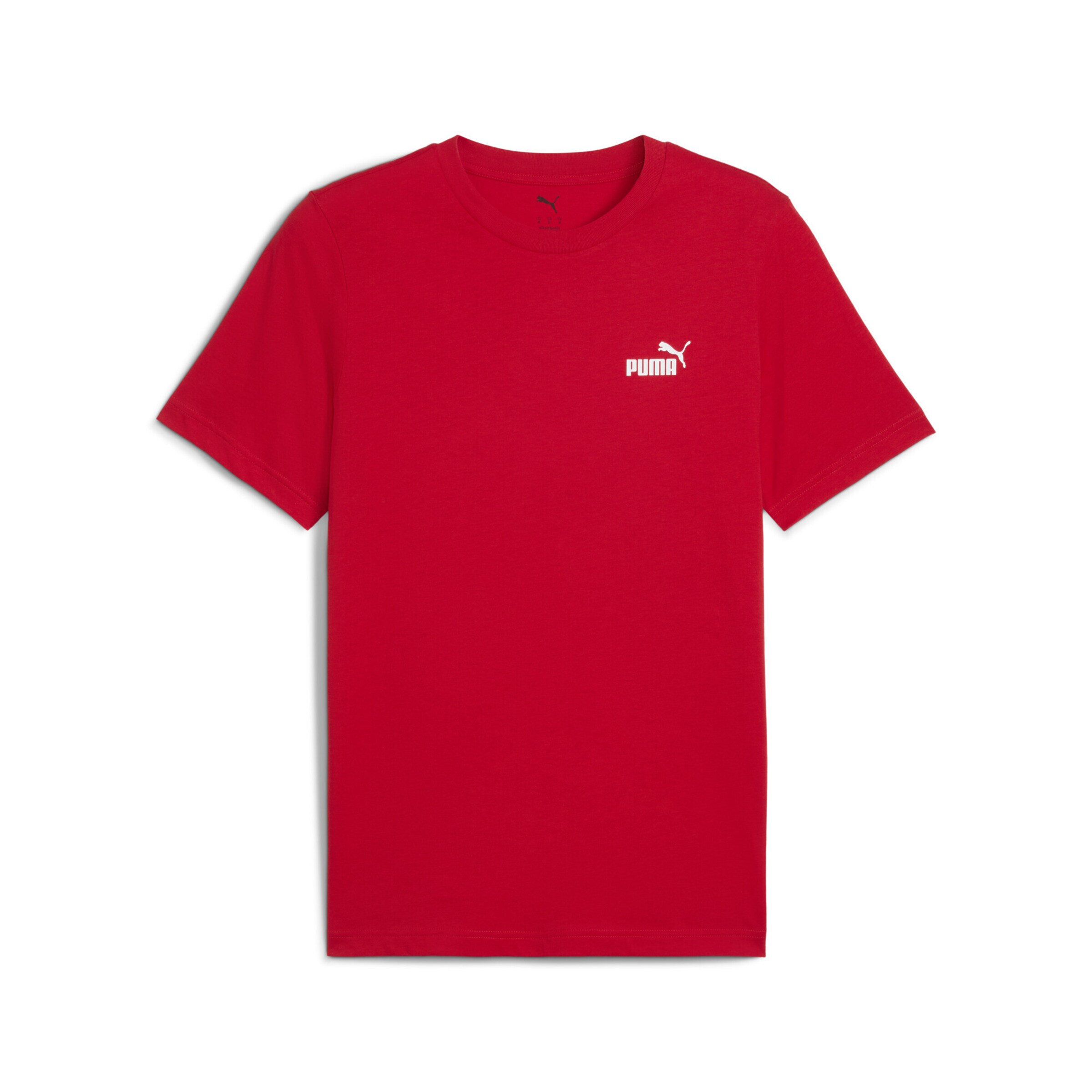 PUMA Shirt in de kleur Basaltgrijs / Lichtoranje / Rood / Wit, Productweergave