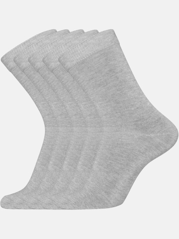 Copenhagen Bamboo Socks in Grey: front