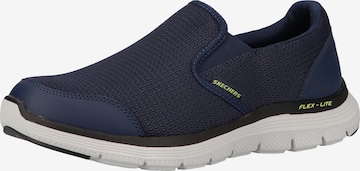 Slip on SKECHERS en bleu : devant