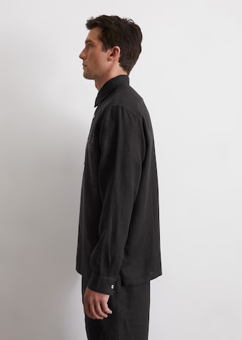 Marc O'Polo Regular fit Button Up Shirt in Black