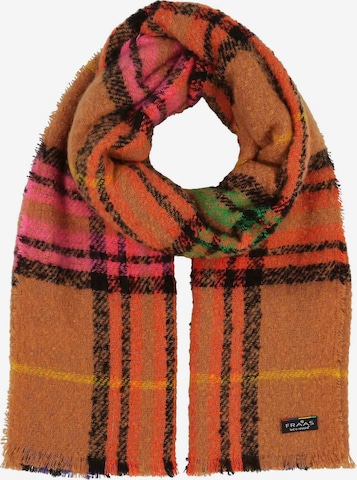 FRAAS Oversized Scarf in Brown: front