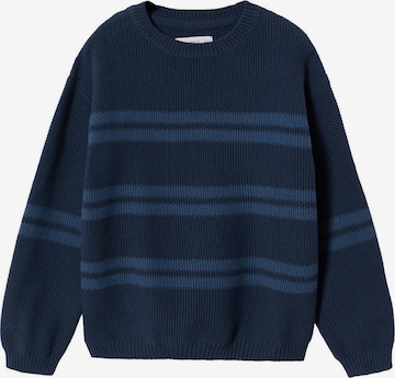 MANGO KIDS Sweater 'Garfild' in Blue: front